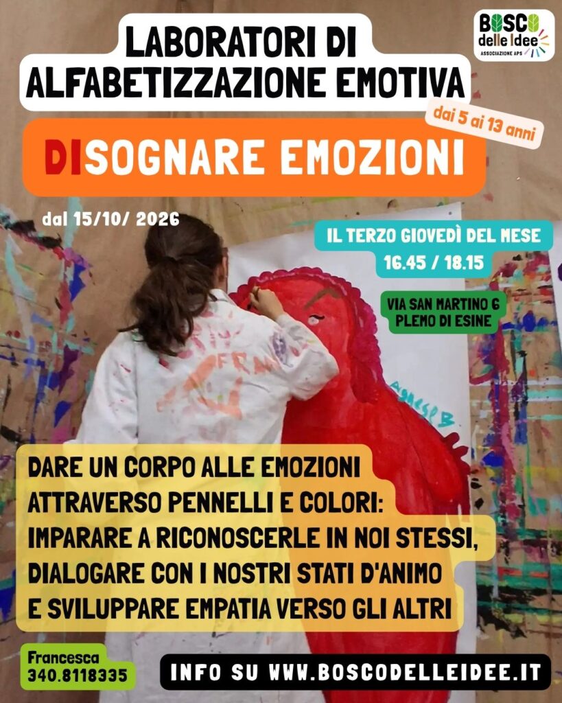 laboratori creativi per bambini in Valle camonica